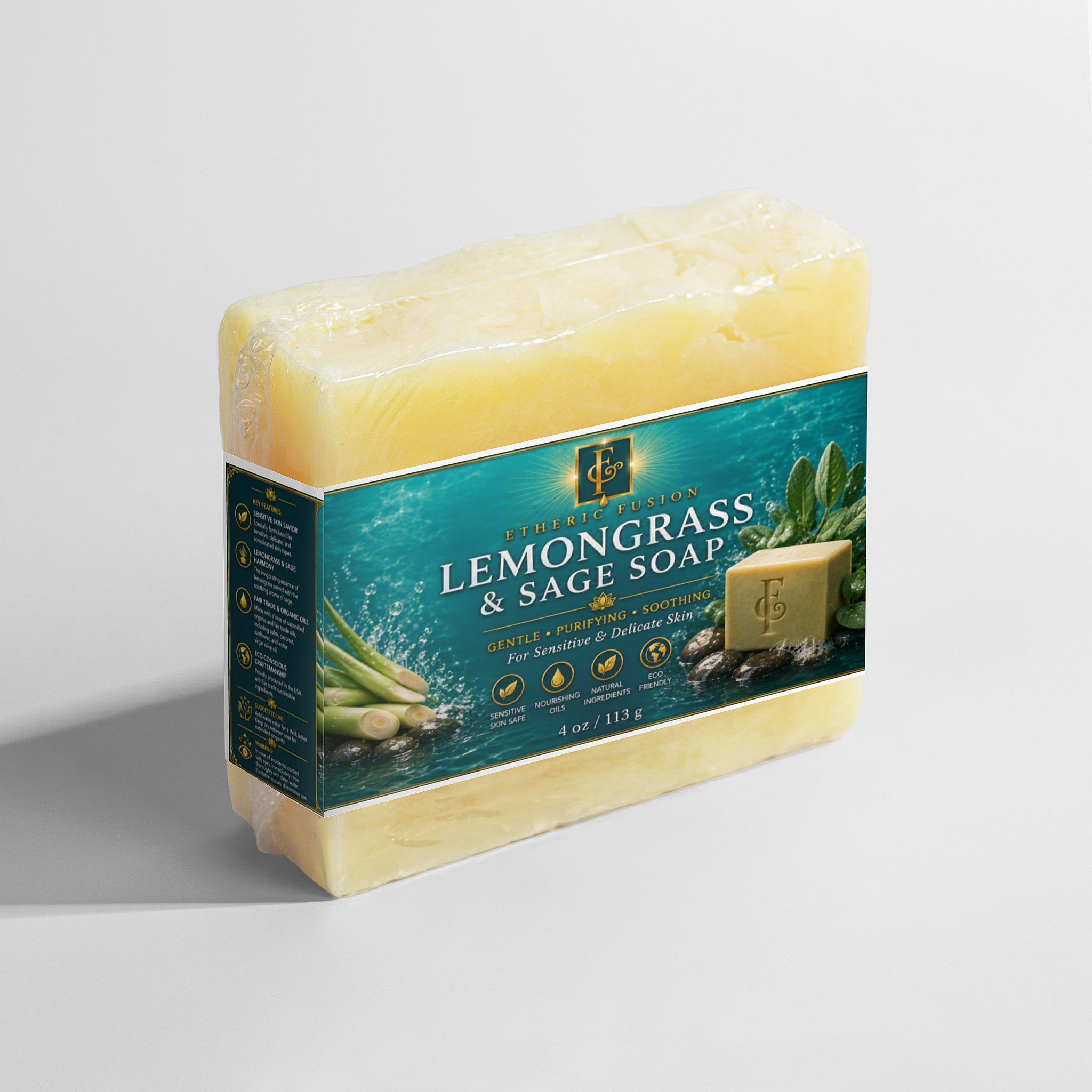 Lemongrass & Sage Soap