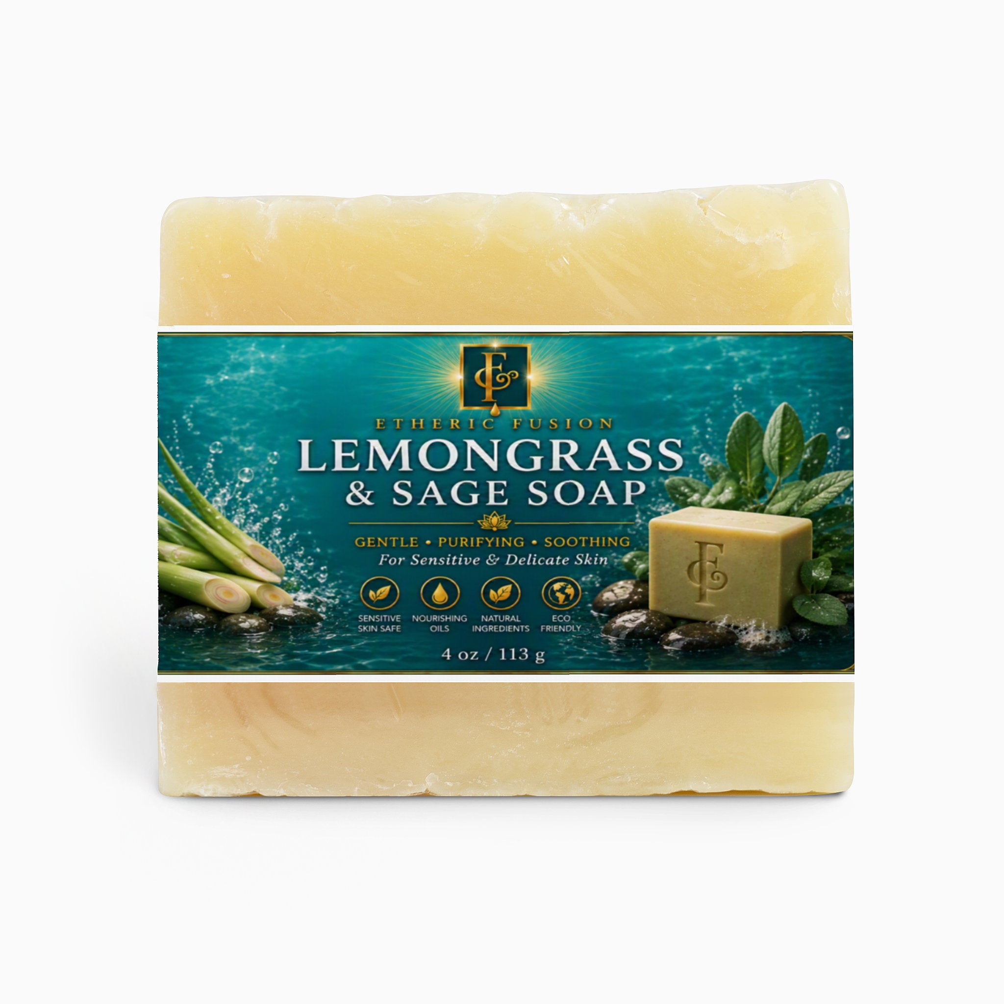 Lemongrass & Sage Soap