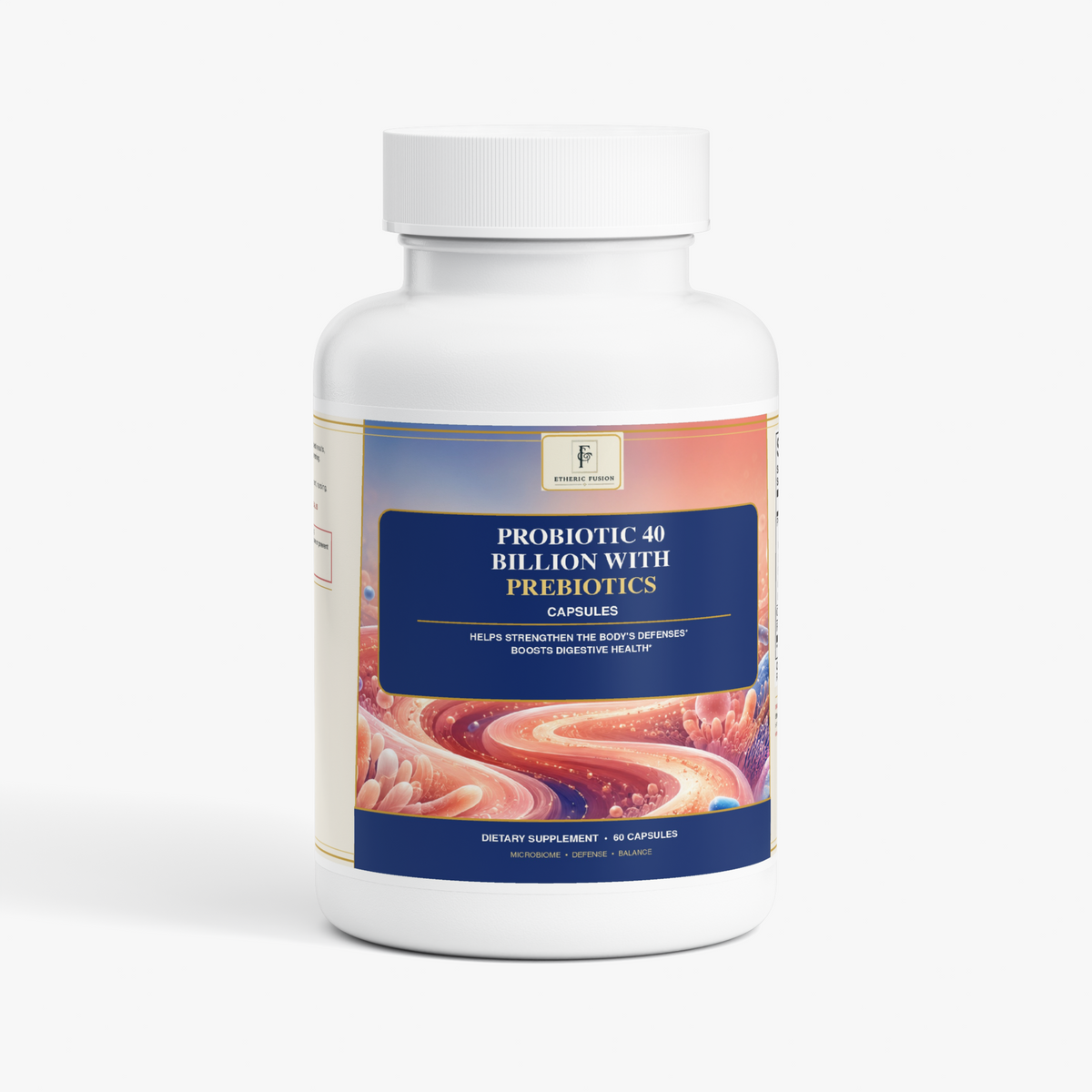Probiotic 40 Billion with Prebiotics