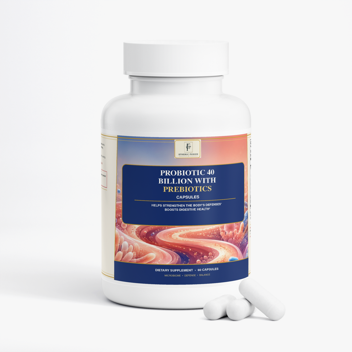 Probiotic 40 Billion with Prebiotics