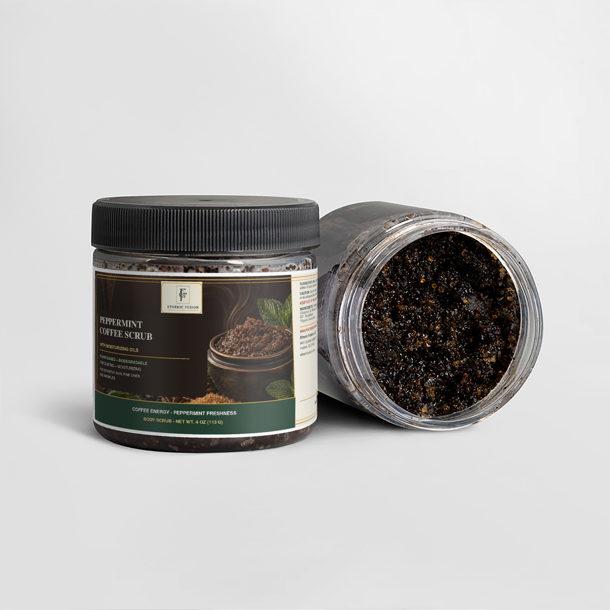 Peppermint Coffee Scrub